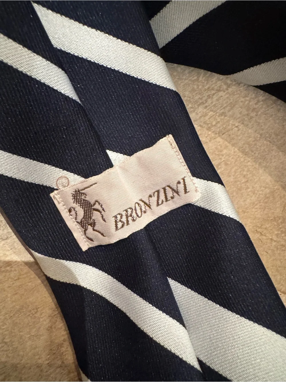 Bronzini refined navy
